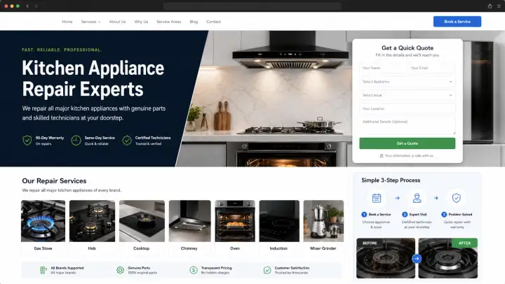 Kitchen Appliance Repair